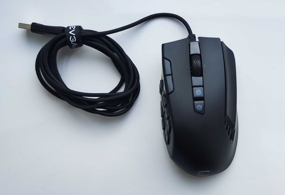Ігрова Миша EVGA X15 MMO Black 20 кнопок 18000 Dpi