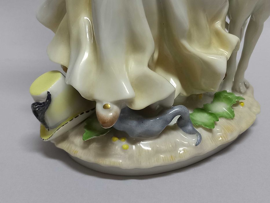 Sokolniczka, figurka Hutschenreuther, proj. H. Achtziger