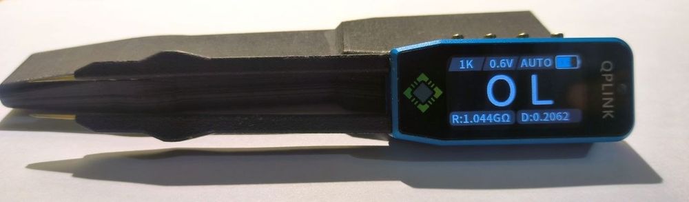 QPLINK LCR 1S, пинцет lcr, rcl, tweezers lcr, измеритель 100kHz, внутрисхемное измерение