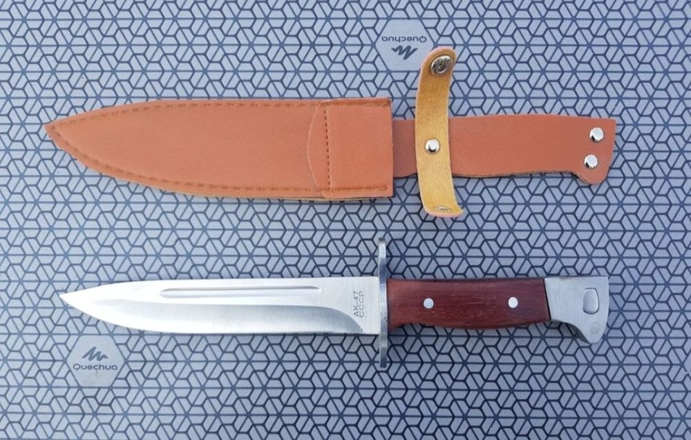 Nóż Bagnet Ak-47 Wojsko Las Ryby Survival