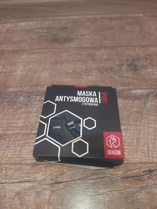 Maska antysmogowa z dodatkowymi filtrami