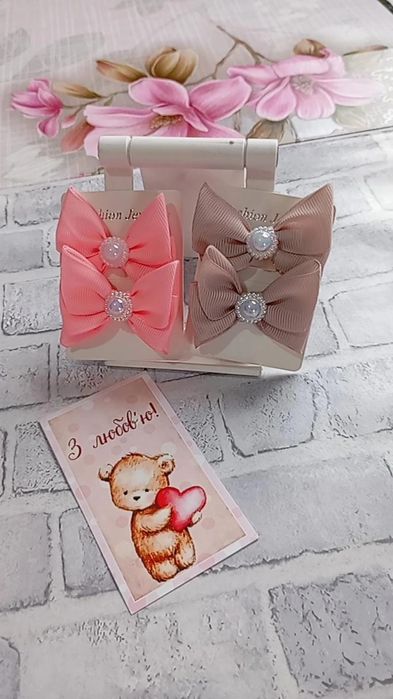 Бантики заколочки