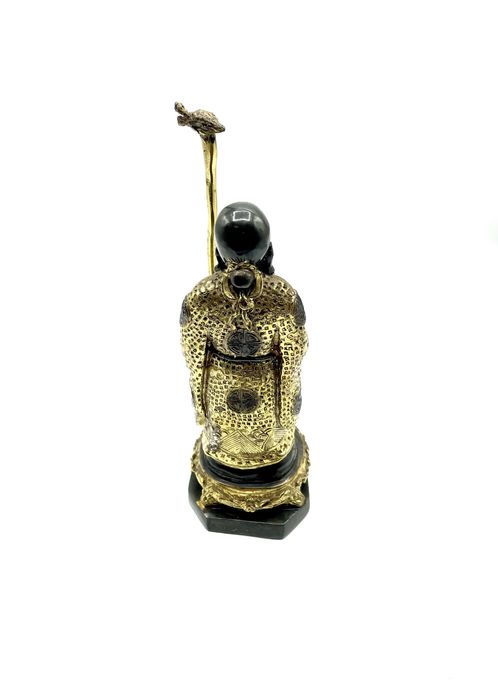 Buda/ monge em bronze antigo oriental