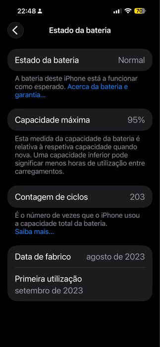 Iphone 15 Plus! Igual a novo!
