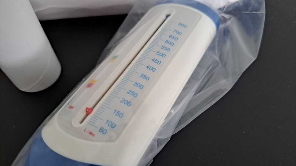 Medidor do débito expiratório máximo PEF