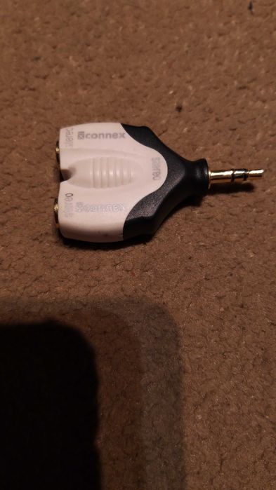 adaptador RCA Y Splitter para áudio e vídeo AV 3,5