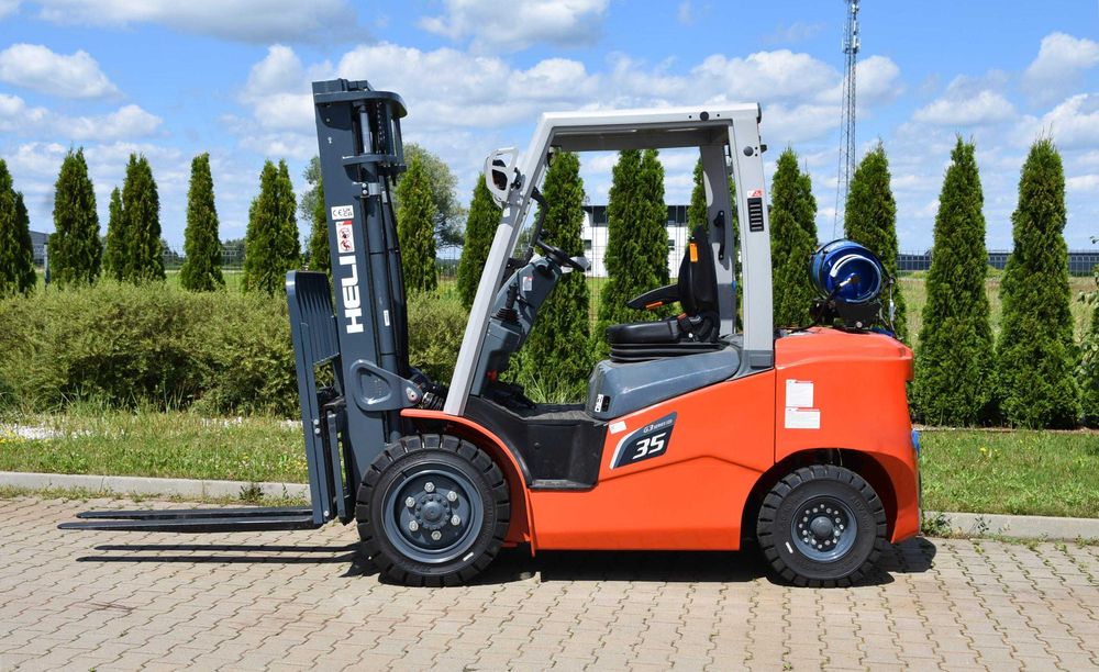 Heli Wózek Widłowy LPG 3,5 T Maszt 4,3 M Nowy