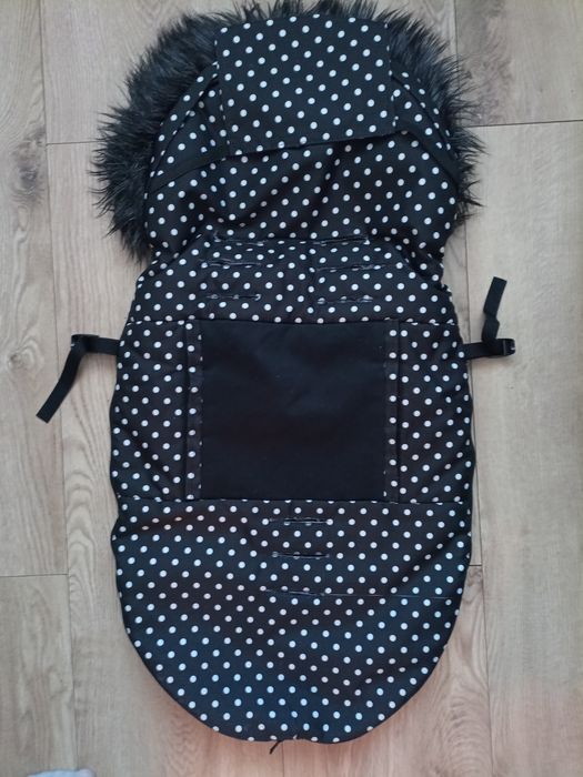 Zimowy śpiworek do wózka spacerowego 100x50 cm :)