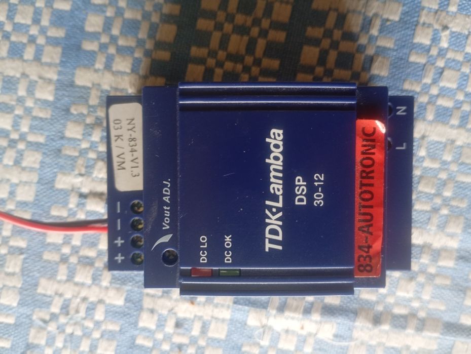 Імпульсний блок живлення на DIN рейку TDK Lambda DSP 30-12