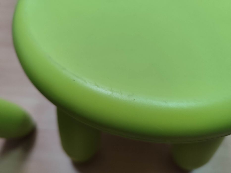 Mammut - Banco para crianças , cor verde, Ikea