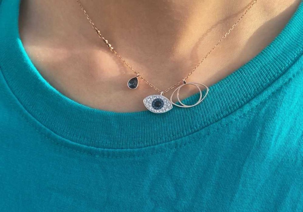 Naszyjnik Diabelskiego Oka Swarovski