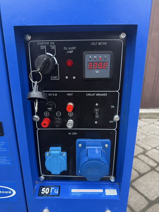 ГЕНЕРАТОРJM8000TD 5.0/5.5 кВт TT AGRO MOTO  ,безшумний