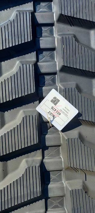 Гумова гусениця 400х72,5х76 W , резиновая гусеница 400/72,5/76 W