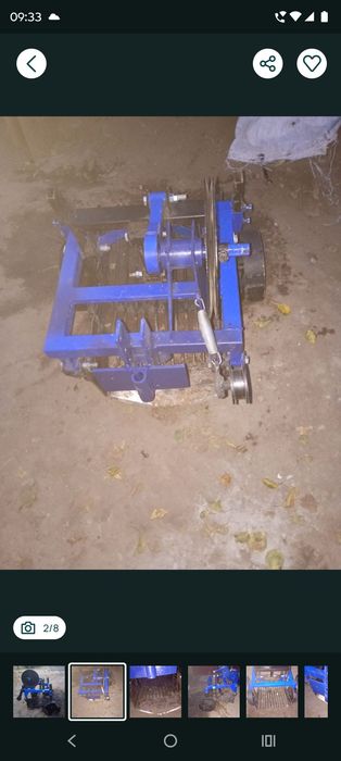 Продам копачку до мототрактора