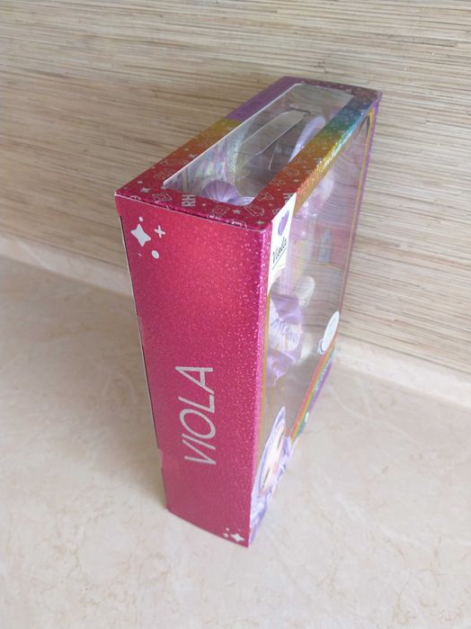 NOWA Rainbow High Modna Lalka VIOLA Sparkle Shine Fashion + Akcesoria