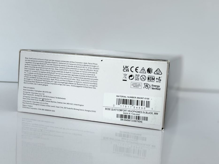 Нові Навушники Гарнітура Bose QuietComfort Headphones Чорні