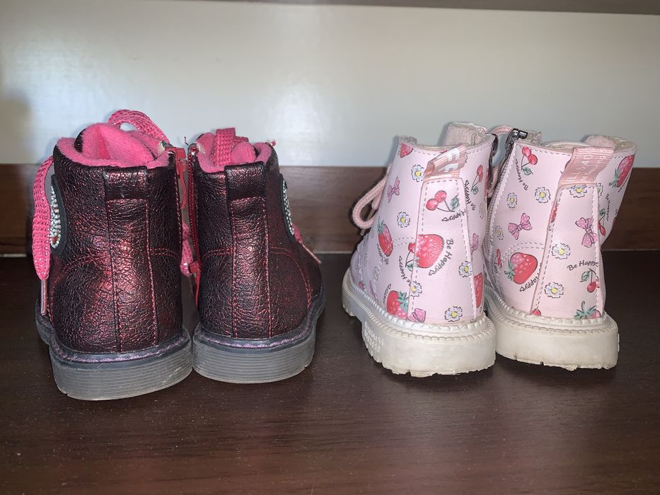 Весняні черевики для дівчинки, ботинки демі 24