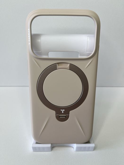 TORRAS Ostand Silicone чохол для iPhone 17 Pro / 17 Pro Max MagSafe підставка 360°