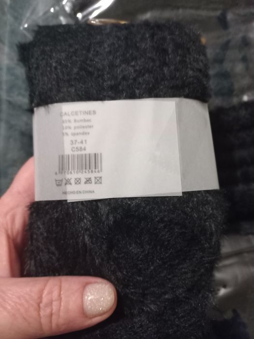 Теплі ніжні пухнасті підколінники/гольфы, єдиний розмір 37-41