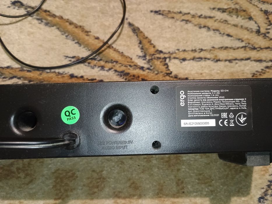 Колонка - саундбар ERGO SD-014 Soundbar