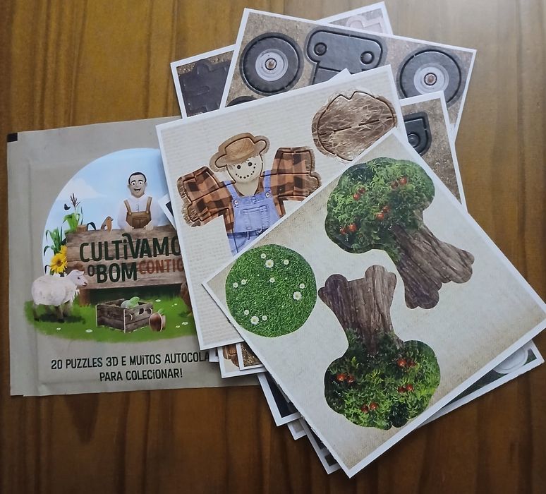 Troco Cartas/Cromos Cultivamos o Bom Contigo