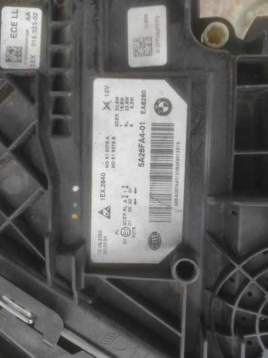 Farol direito BMW série 5 G30 G31 LCI Full led