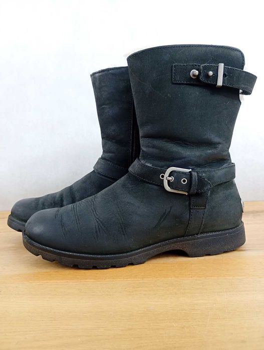 Śniegowce Ugg, botki skóra naturalna, rozmiar 39