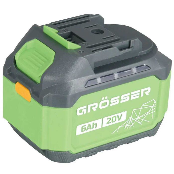 Комплект: Пила акум. ланцюгова GCS 140 G0127 2АКБ Зарядне GC 4 Grosser