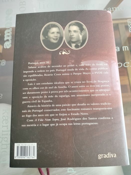 A Vida num Sopro – José Rodrigues dos Santos | Livro