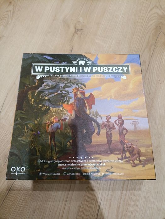 W Pustyni i w Puszczy gra planszowa