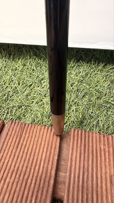 Bengala com cabeça de aguia em prata -nova