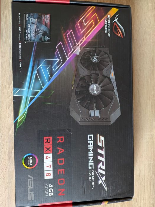 Відеокарта Asus rx470 4G