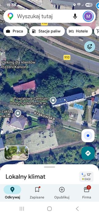 Działka Budowlana Będzin Krakowska 620m.