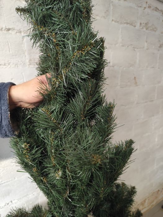 Ялинка штучна новорічна зелена, висота 1.85