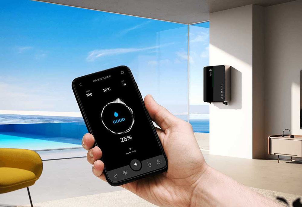 Colorador Salino Piscinas até 100.000Litros C/Wifi Aquark 22GR