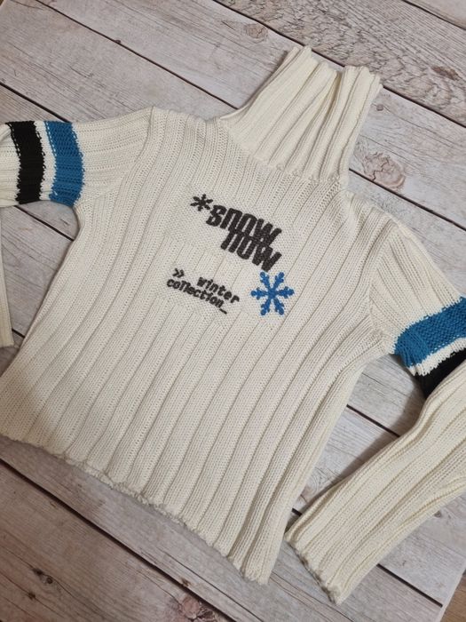 Gruby zimowy golf L/XL