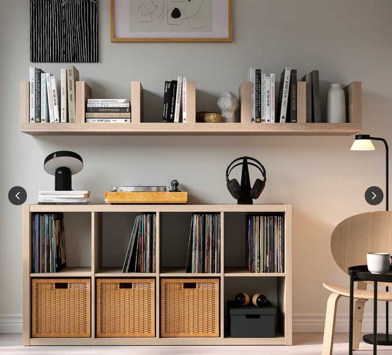 2 x półka / regał IKEA LACK dąb