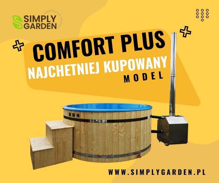 Balia ogrodowa / Jacuzzi ogrodowe / Balia na drewno