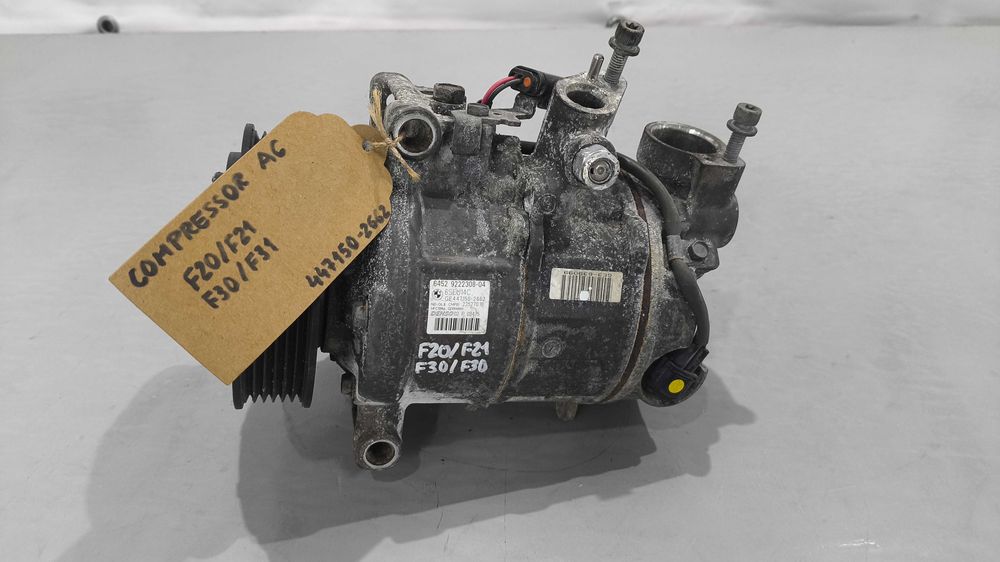 Compressor de AC BMW Serie 1/3 (F20/F21/F30/F31) gasolina  9222.308