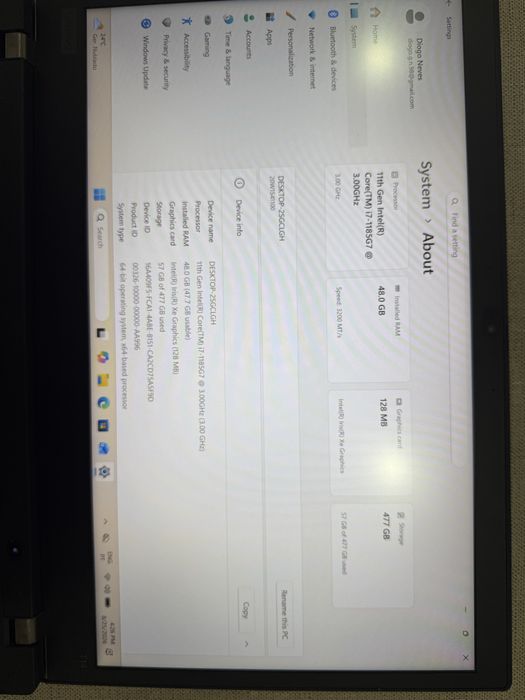 Lenovo Thinkpad T14 Gen 2/ i7-1185G7/48gb/512gb/14"