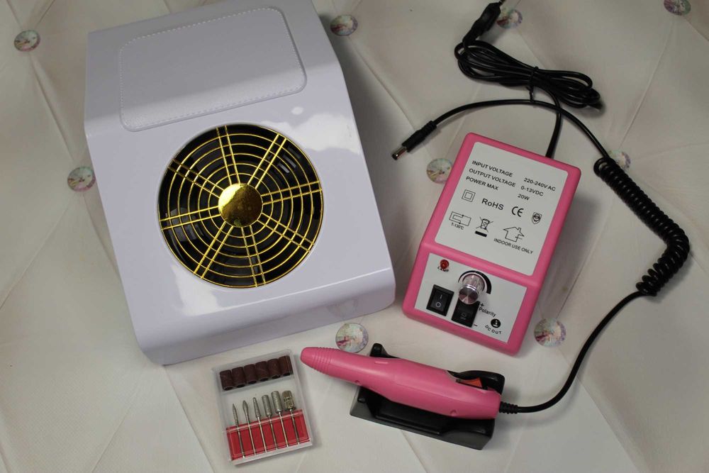 Набор техники для маникюра вытяжка 40w Фрейзер Lina 20000 об/хв 20w