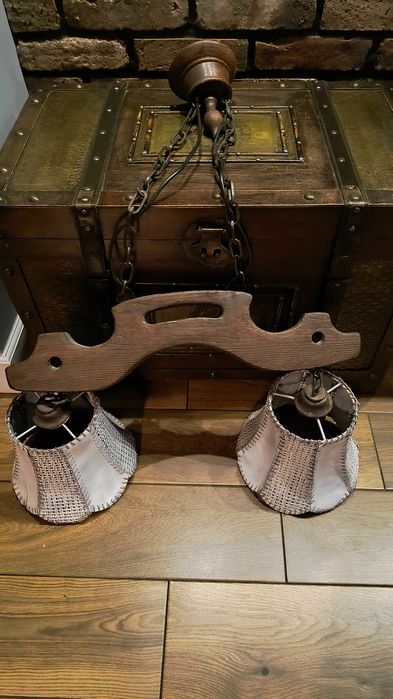 Lampa żyrandol w stylu vintage