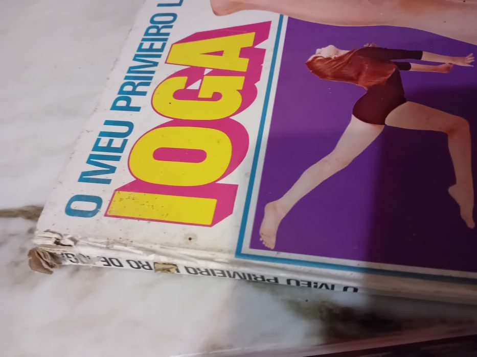 Livro Antigo O Meu Primeiro Livro de Yoga