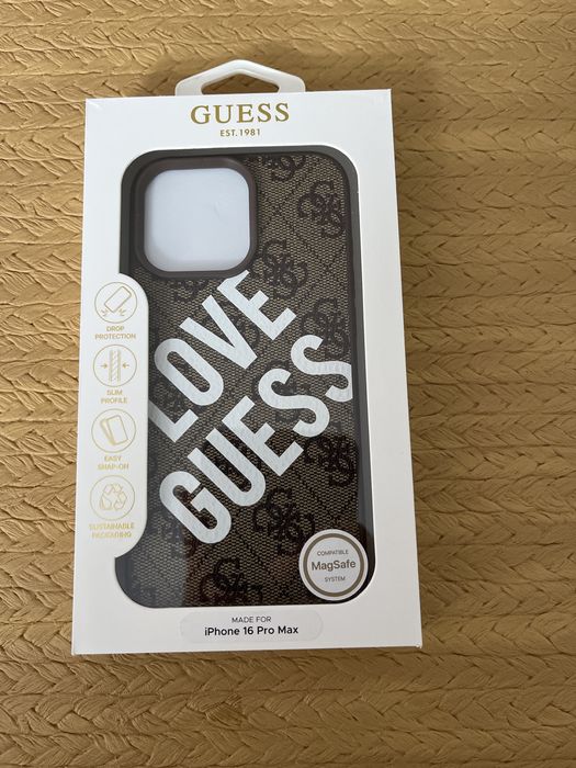 Etui oryginalne Guess na telefon iPhone 16 Pro Max/ MagSafe