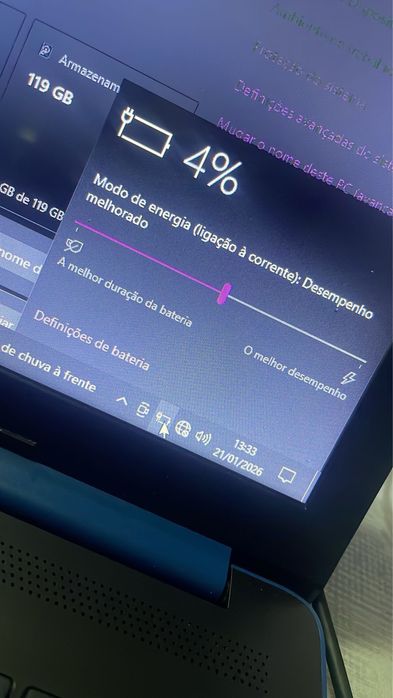 Vendo portatil hp azul como novo