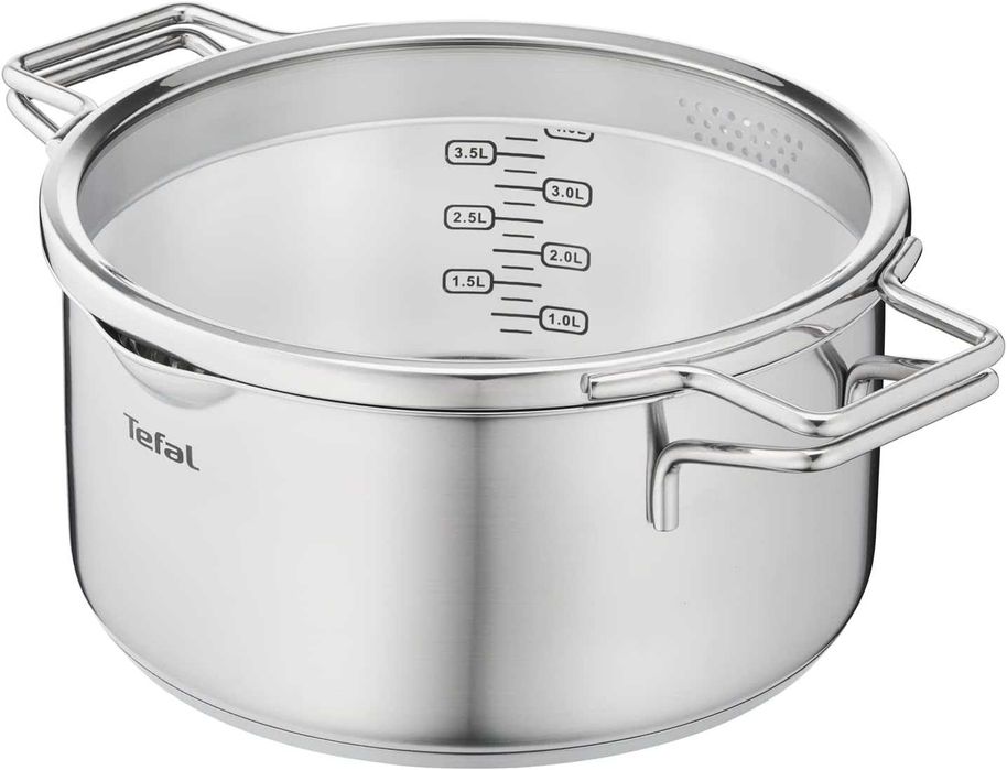 Набір посуду каструль Tefal Nordica H852S856 8 предм. Набор кастрюль: 5 ...