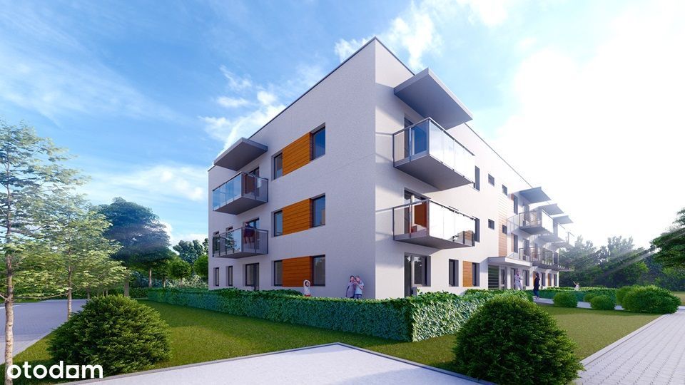 Nowe apartamenty BLOK B2 -34,18m2 ZIELONE ZACISZE