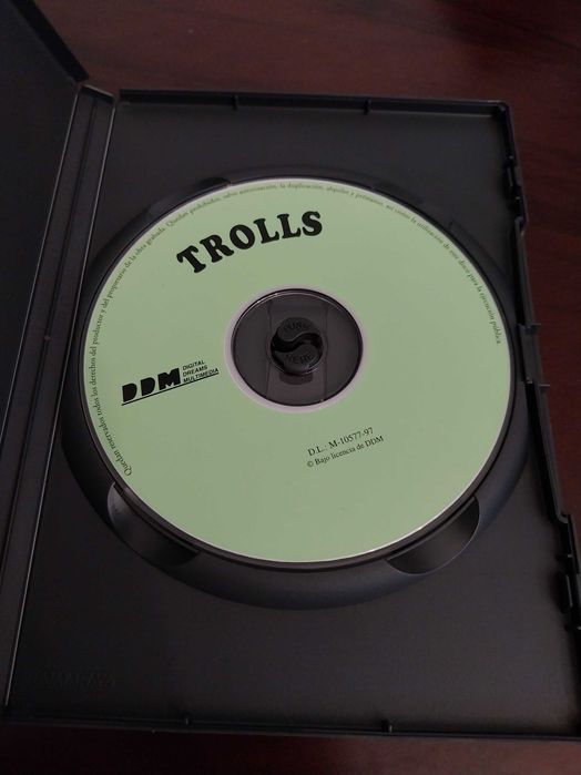 CD jogo Trolls, videogame, computador