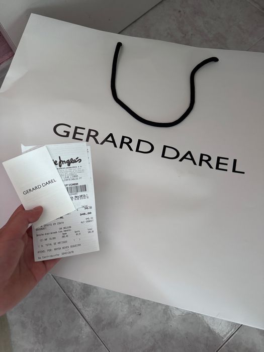 Mala Gérard Darel em pele genuína