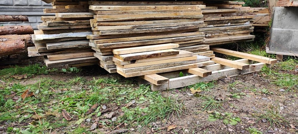 Stemple budowlane drewniane